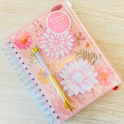 Libreta Flores & Pluma