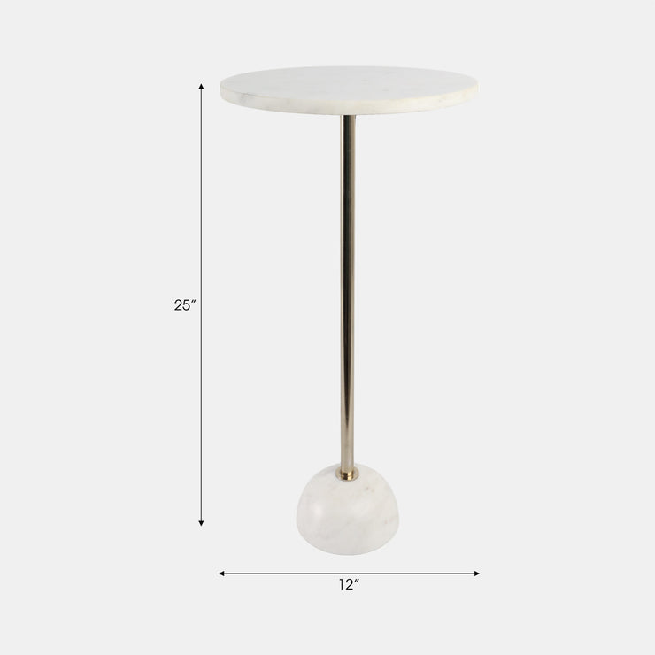 Mesa Auxiliar Base de Mármol