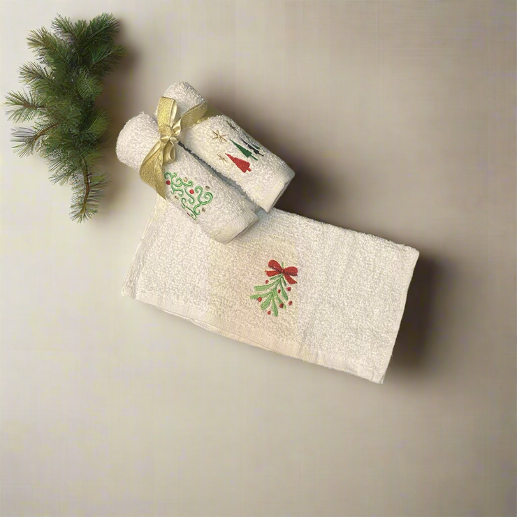 Toalla Para Mano Navideñas