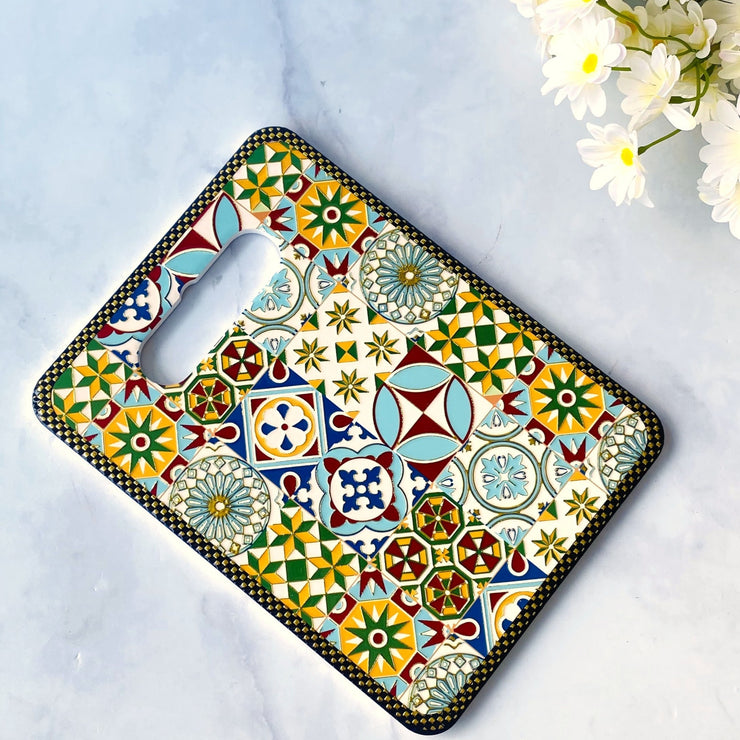 Tabla Decorativa Estilo Talavera