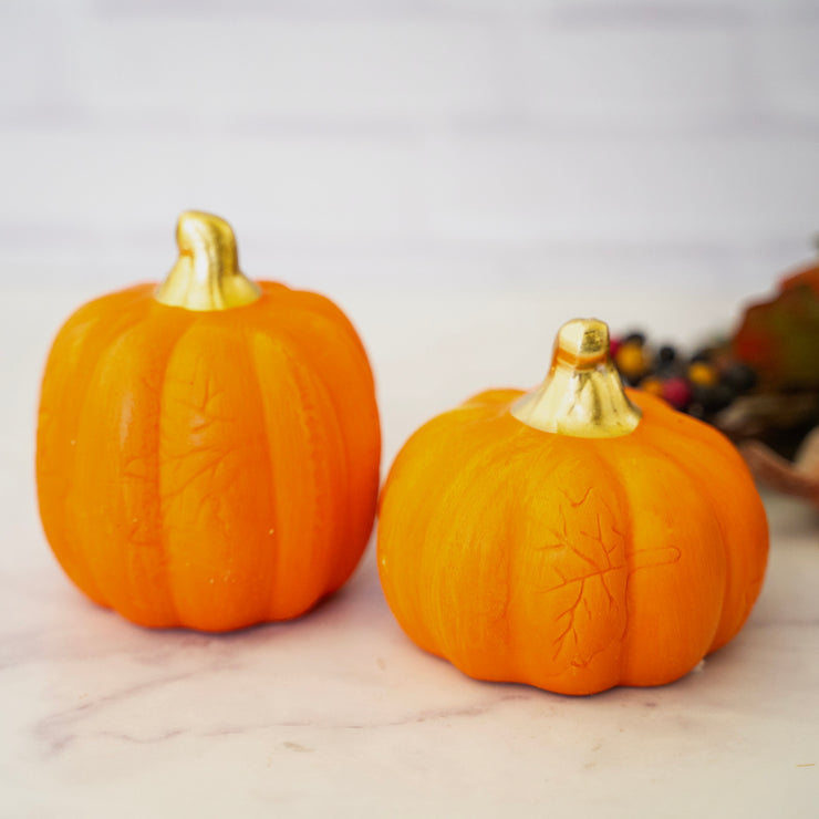 Calabazas de Cerámica Naranja