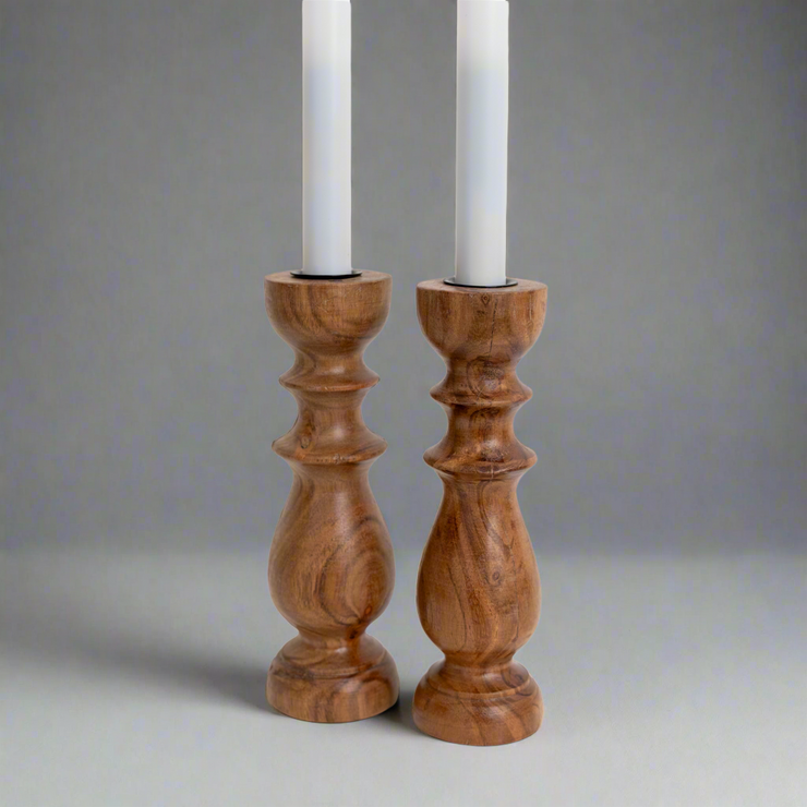 Candelabros de Madera