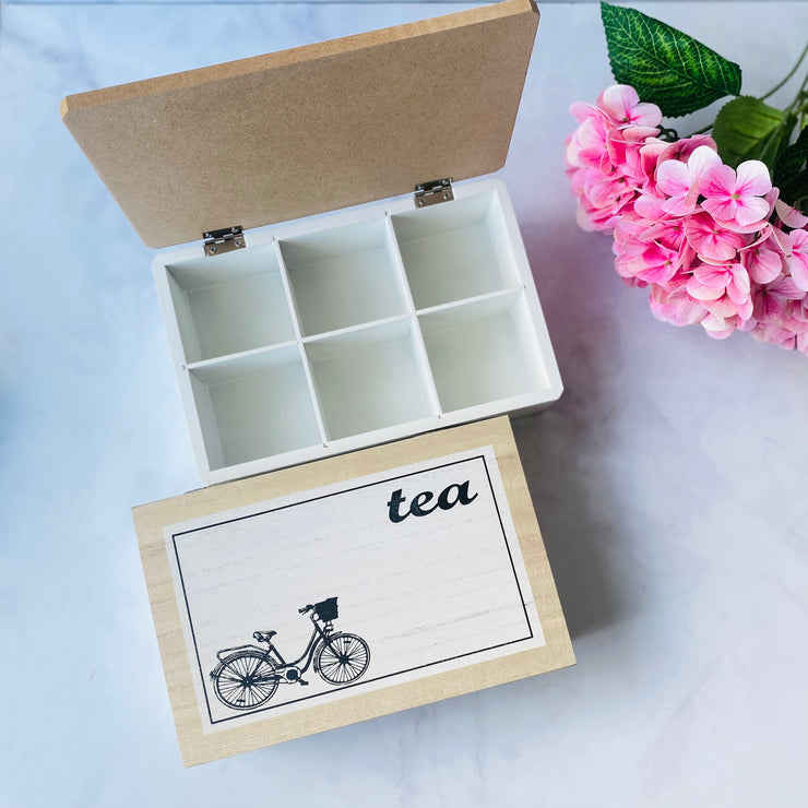 Caja Para Té Color Blanco