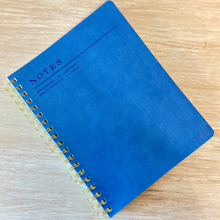 Libreta Notes Azul