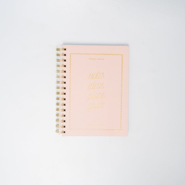 Libreta Notes, Ideas, Plans & Goals