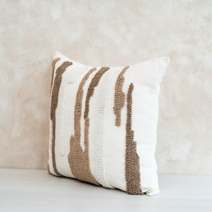 Cojin Beige Bohemio
