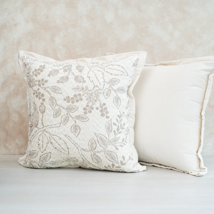 Cojin Vintage con Diseño Floral