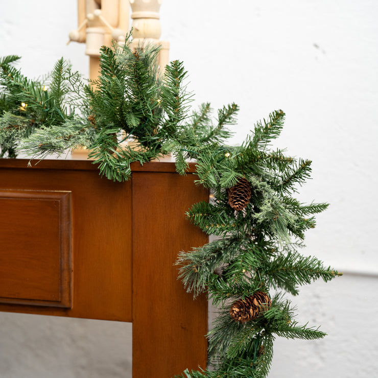 Guirnalda Con Bellotas & Luces
