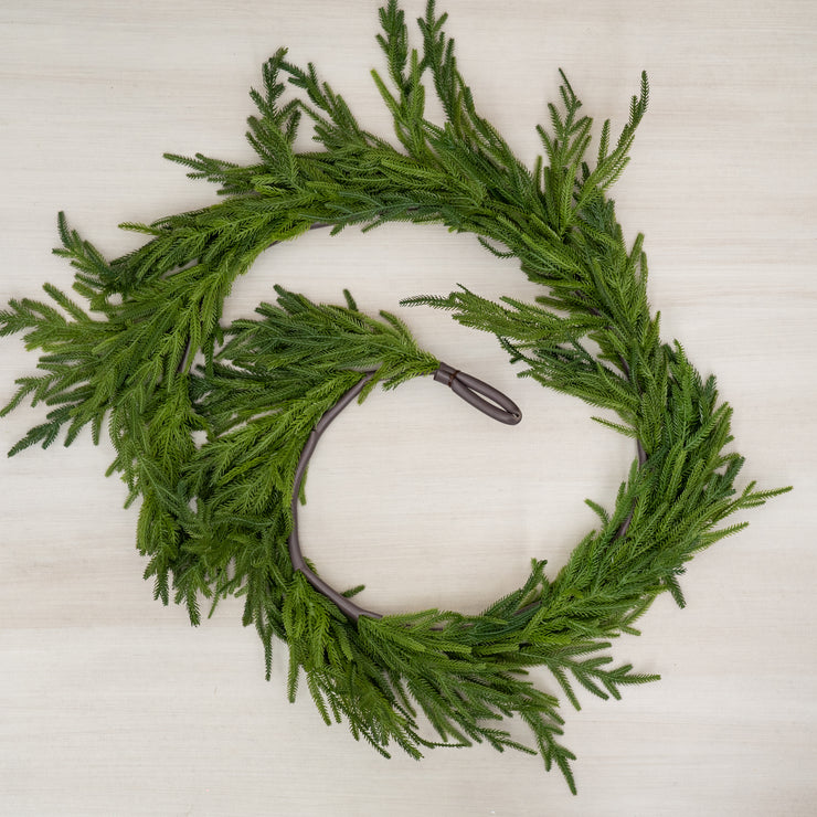 Guirnalda Estilo Natural Base Gruesa