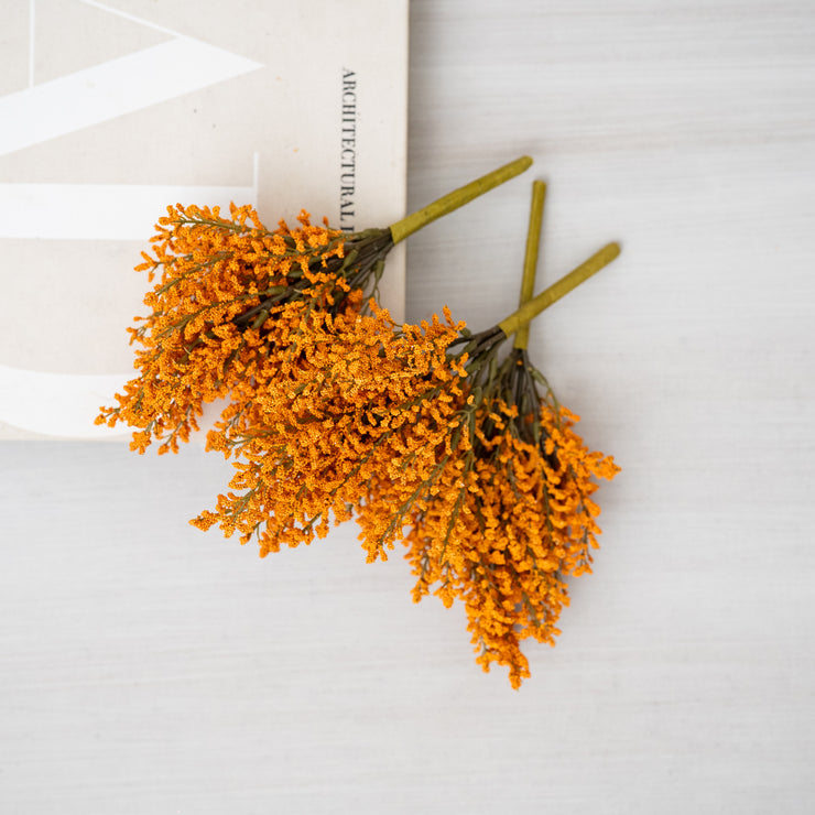 Follaje Solidago Naranja Pequeño