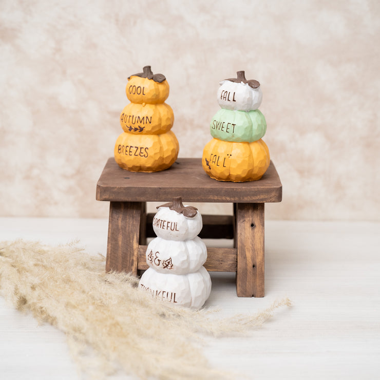 Calabaza Mini 3 Pisos