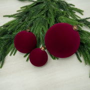 Pelota Velvet Rojo