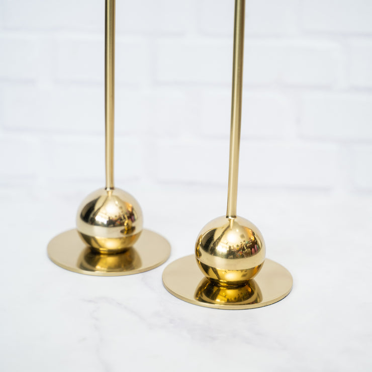 Candelabros Dorados Lisos