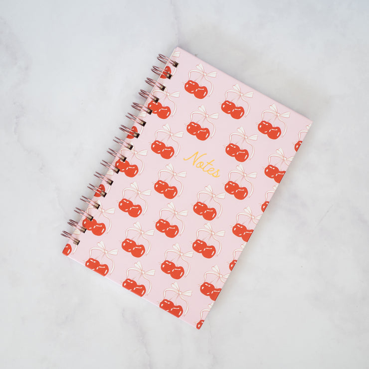 Libreta Rosa & Cherrys