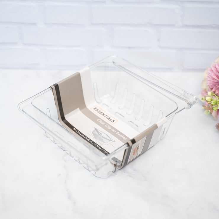 Canasta Transparente con Clip