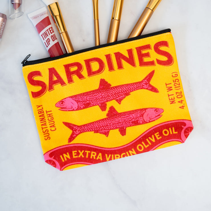 Retro Makeup Bag Sardines