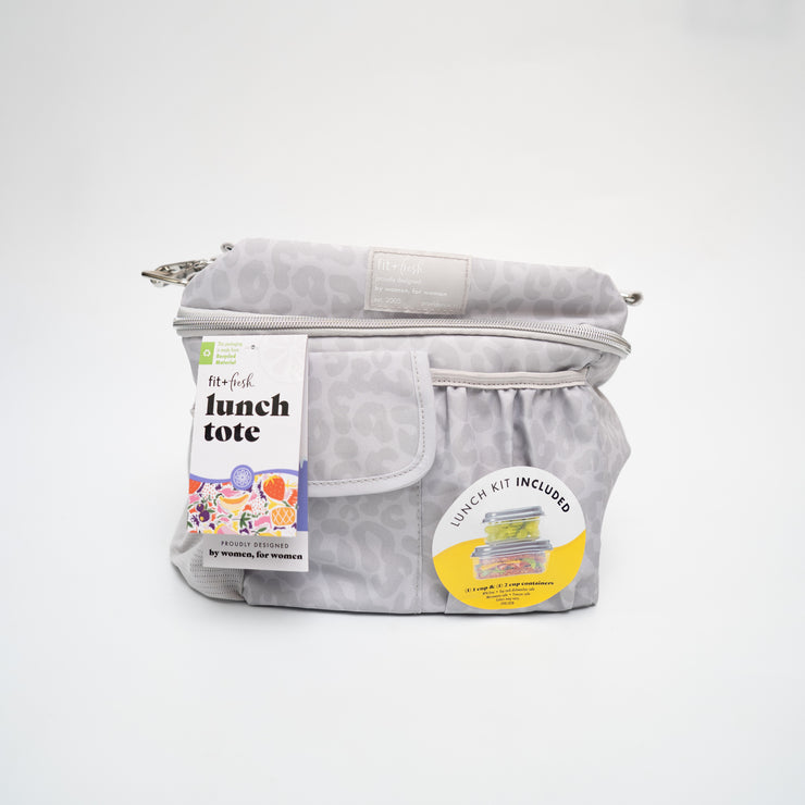 Lonchera Fit + Fresh Gris