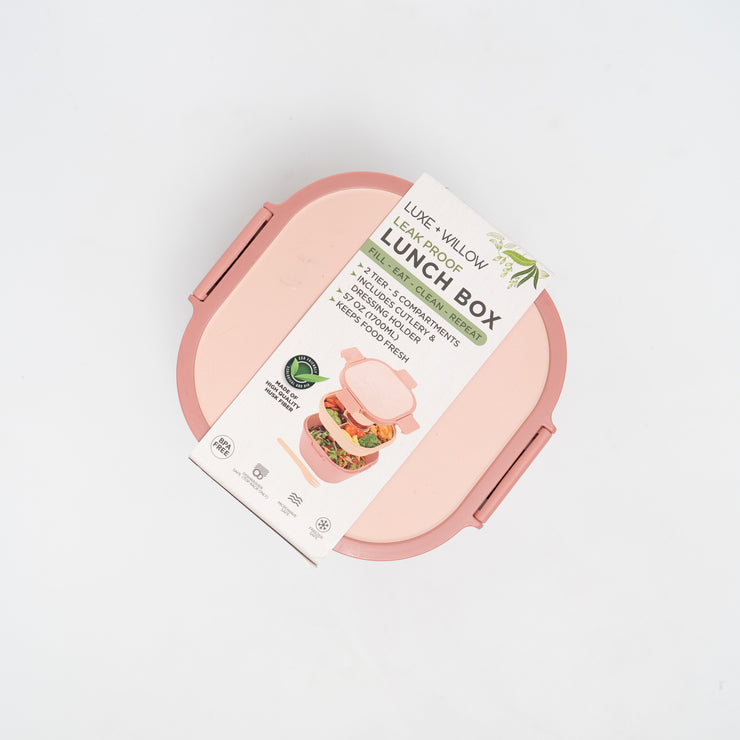 Luxe + Willow Leak Proof Bento Box Rosa