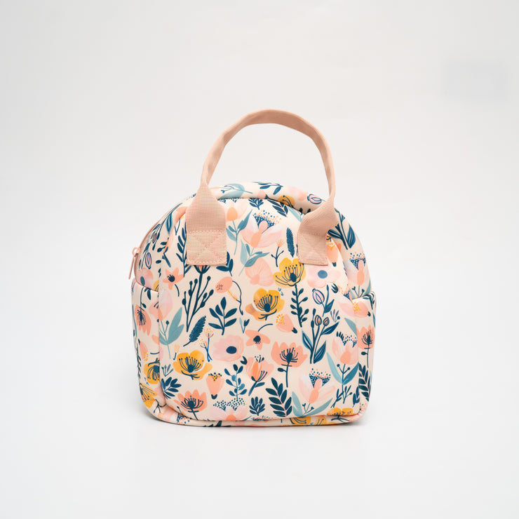 Lonchera Salmon + Flores
