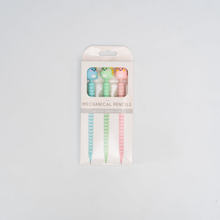 Set de 3 Lápiz tinta forma dragón