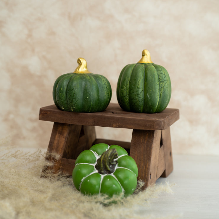 Calabaza de Cerámica Verde