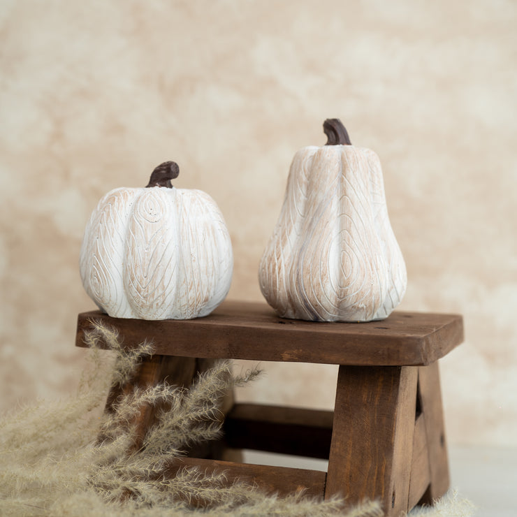 Calabaza blanca antiguada
