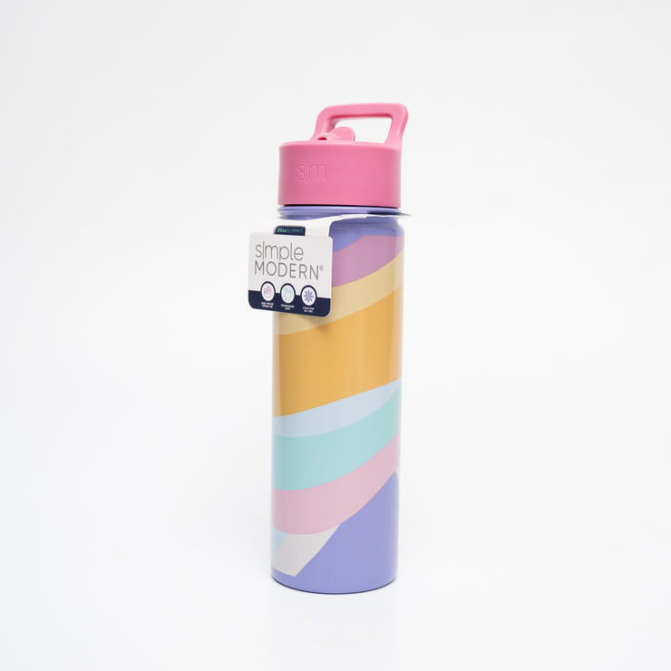 Termo Arcoiris Simple Modern 20 Oz