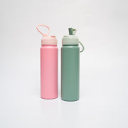 Termo Rosa & Verde