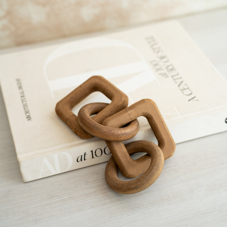Cadena de Madera Cuadrada
