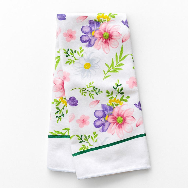 Toalla de Cocina Flores