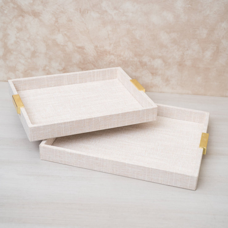 Azafate Ivory Rectangular - ambientihonduras