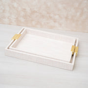 Azafate Ivory Rectangular - ambientihonduras