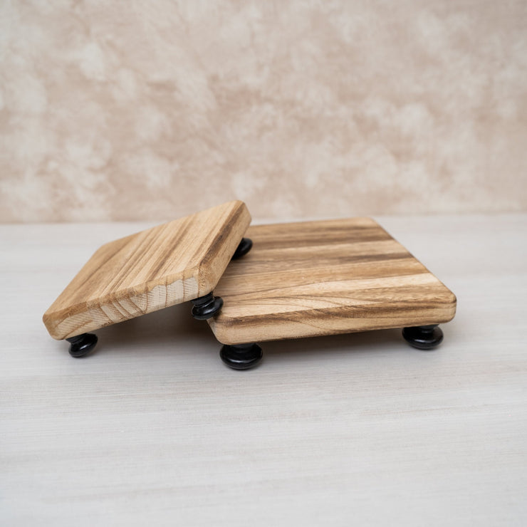 Azafate Madera Cuadrado - ambientihonduras