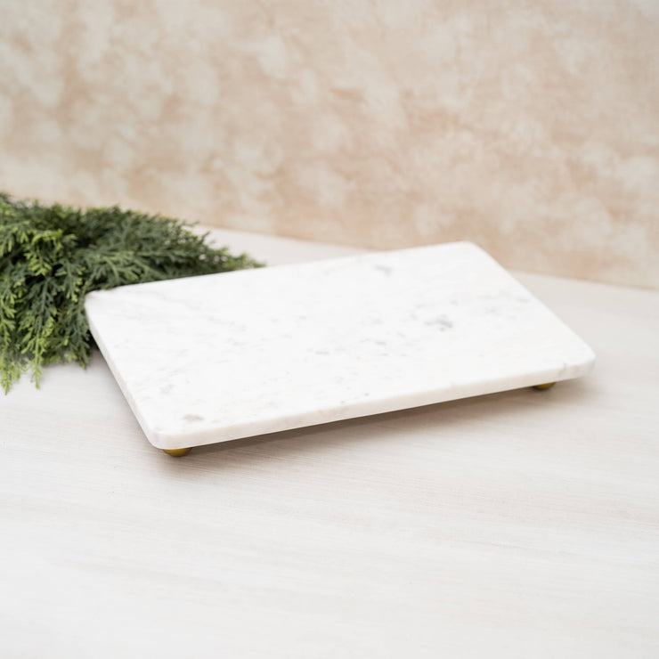 Azafate Rectangular de mármol - ambientihonduras