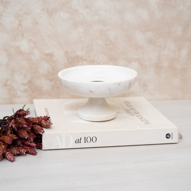 Bowl de Marmol Blanco - ambientihonduras