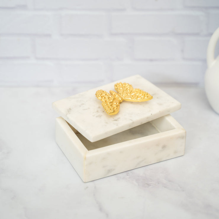 Caja decorativa de marmol - ambientihonduras