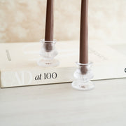 Candelabros Cristal Texturizados - ambientihonduras