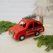 Carrito Rojo Decorativo - ambientihonduras