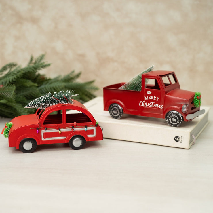 Carrito Rojo Decorativo - ambientihonduras