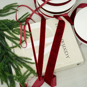 Cinta Velvet Rojo Borgoña - ambientihonduras