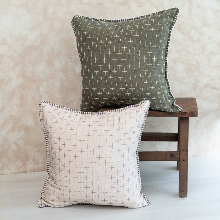 Cojin Beige + - ambientihonduras