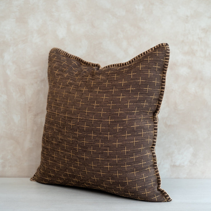 Cojin Café + - ambientihonduras