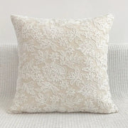 Cojin Floral Blanco - ambientihonduras