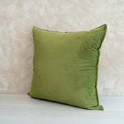 Cojin Verde Velvet - ambientihonduras