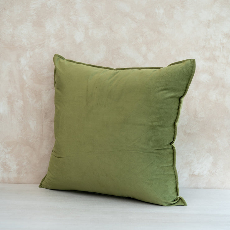 Cojin Verde Velvet - ambientihonduras