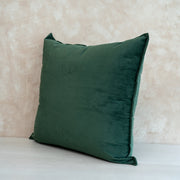 Cojin Verde Velvet - ambientihonduras