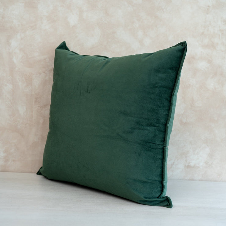 Cojin Verde Velvet - ambientihonduras