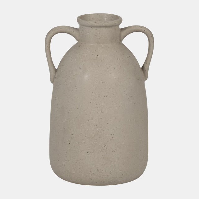 Eared Gray Vase - ambientihonduras