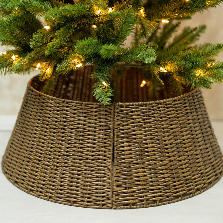 Falda decorativa trenzada Café - ambientihonduras