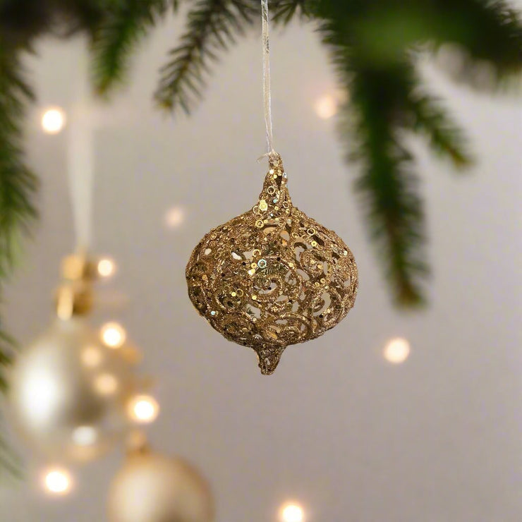 Gota Escarchada Dorada - ambientihonduras